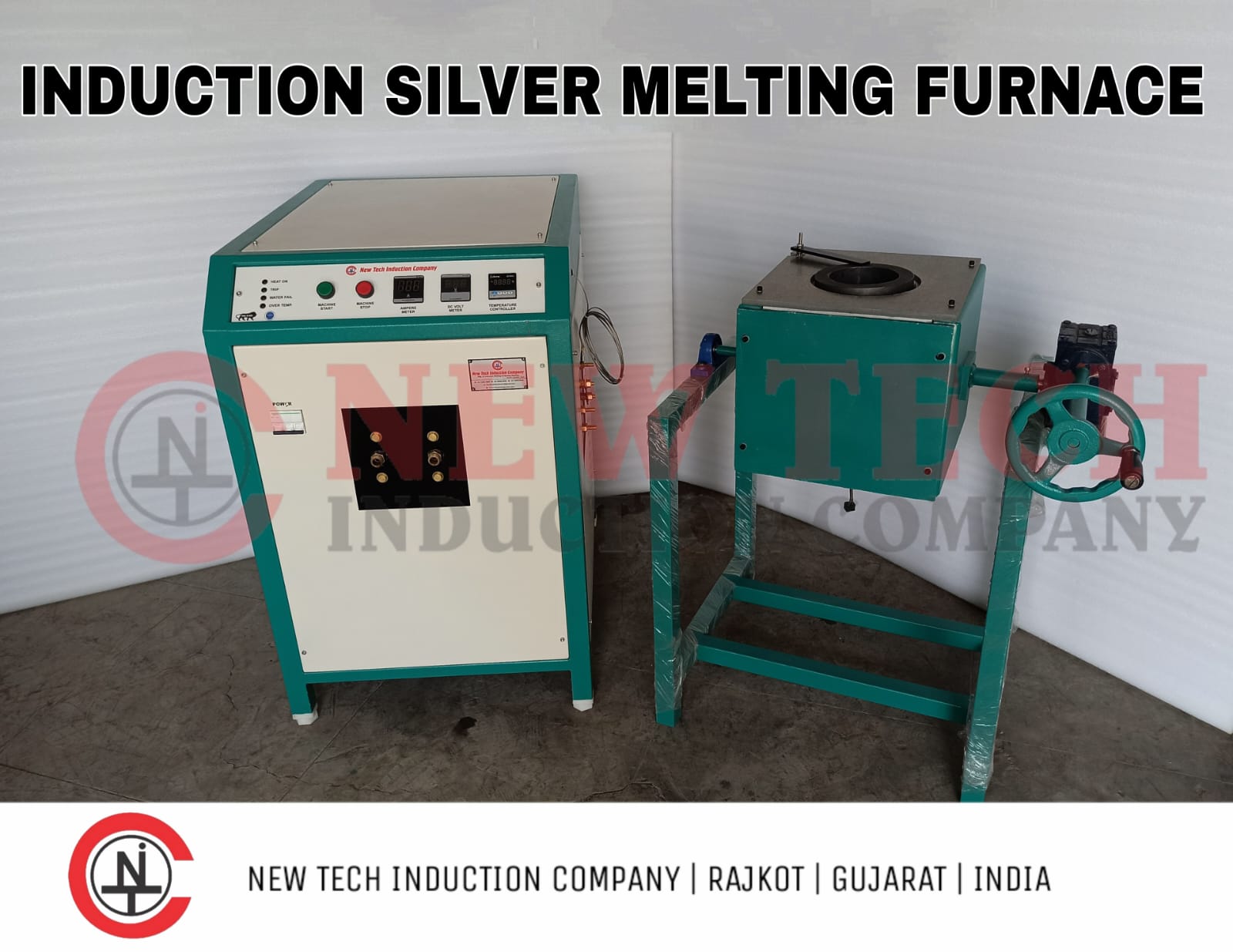 Silver Induction Melting Furnace