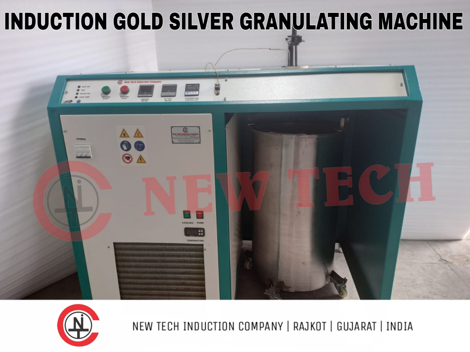Induction Gold Silver Granulating Machine